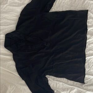 Frank and Eileen black cotton top